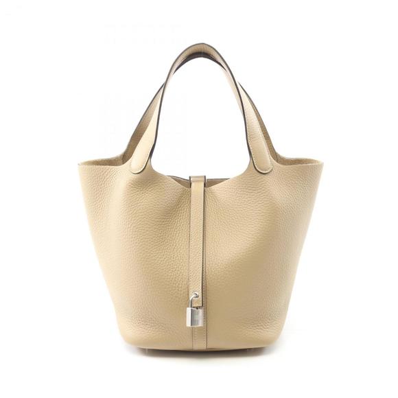 Hermes Hermès Picotin Lock MM Trench Handbag in Taurillon Clemence Leather, B... - Picture 1 of 7
